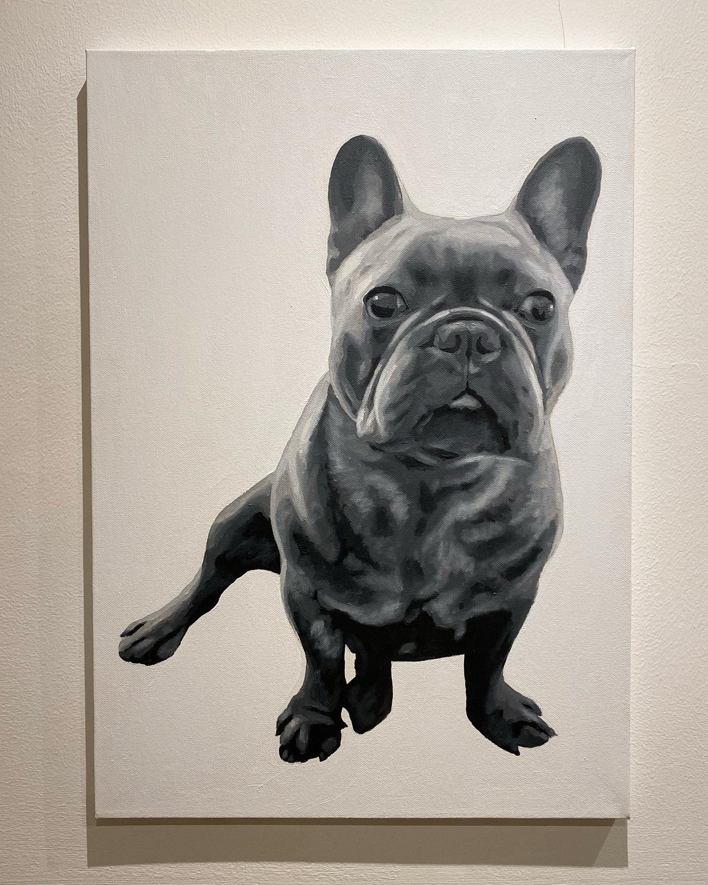 Large canvas animal portrait