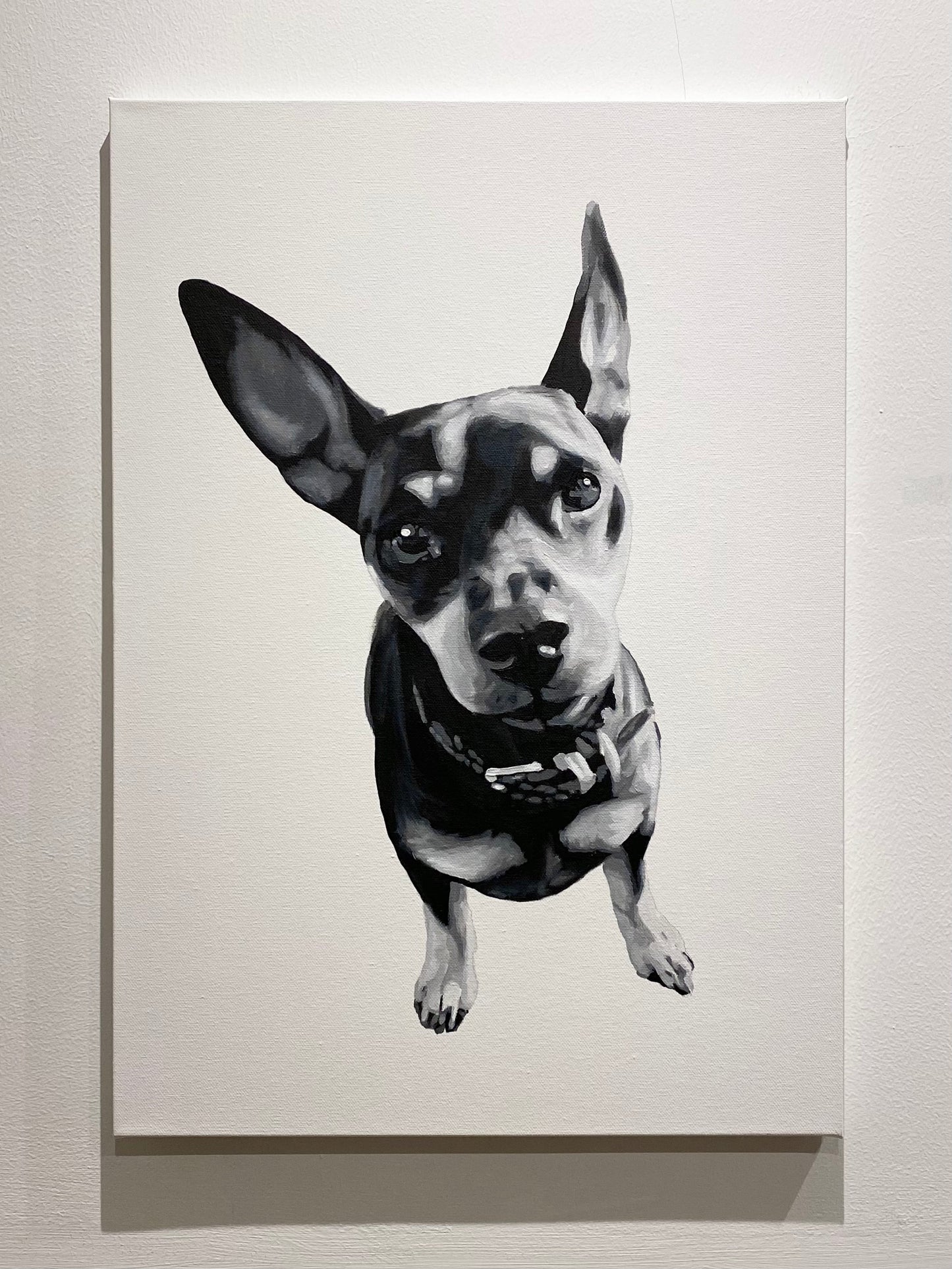 Large canvas animal portrait